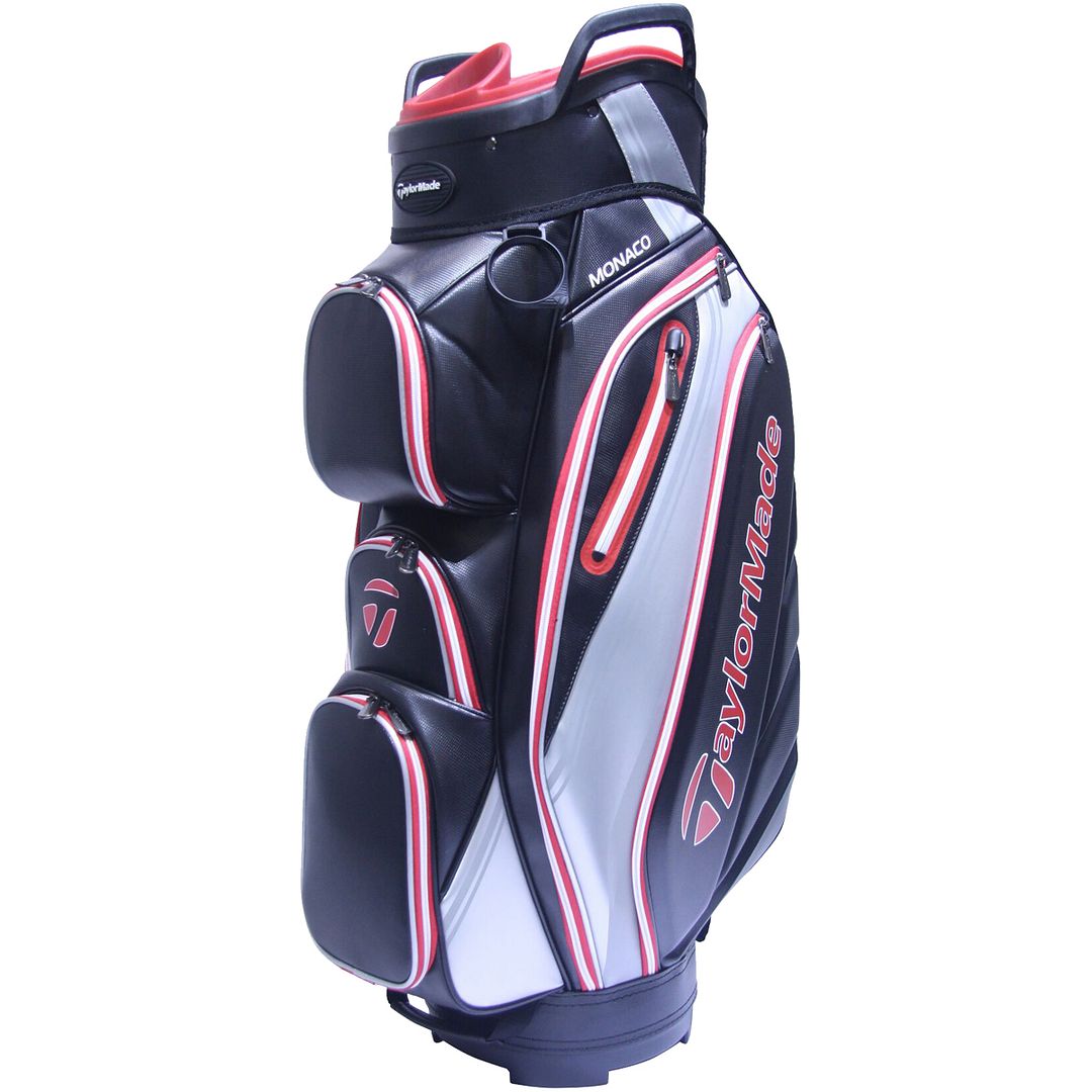 TAYLORMADE 2017 MONACO WATER REPELLENT CART BAG MENS GOLF TROLLEY BAG