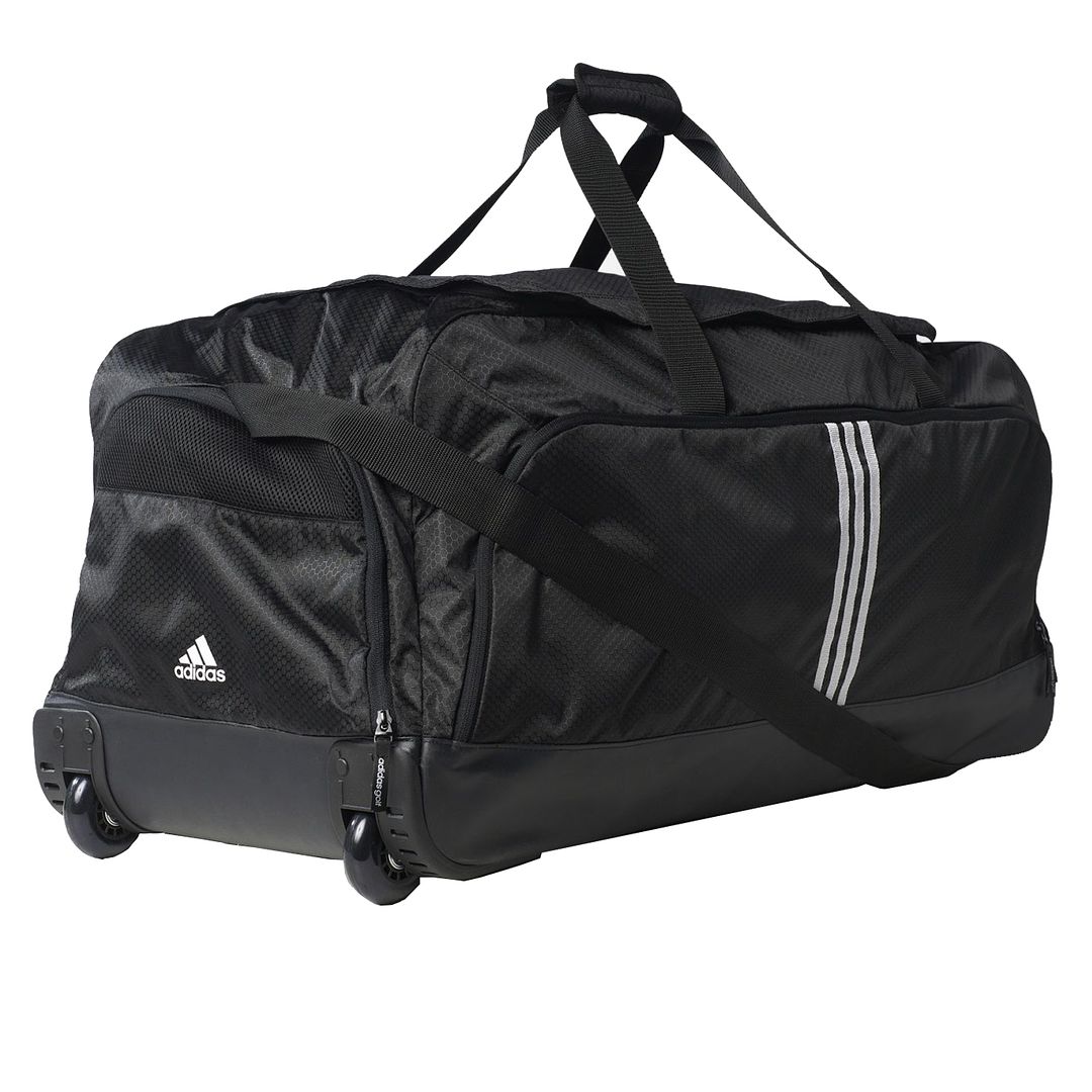 Adidas 2017 Travel Tourney Bag Mens Heavy Duty Large Carry Bag -WITH WHEELS | eBay