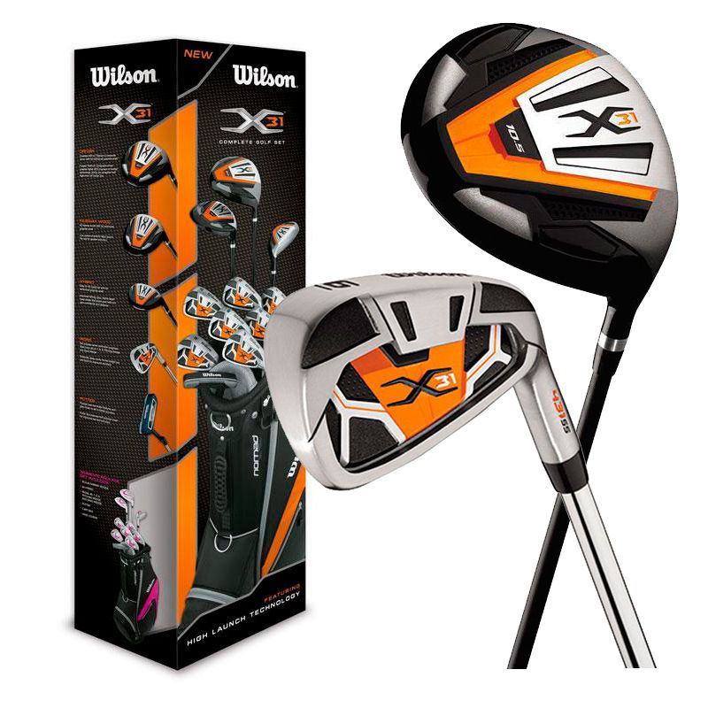 2016-Wilson-X31-Herren-Golfpaket-Set-Graphit-Stahl