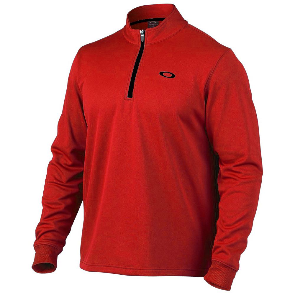 2014 Oakley Hydrolix Solid Fleece 1 4 Zip Mens Golf Pullover eBay