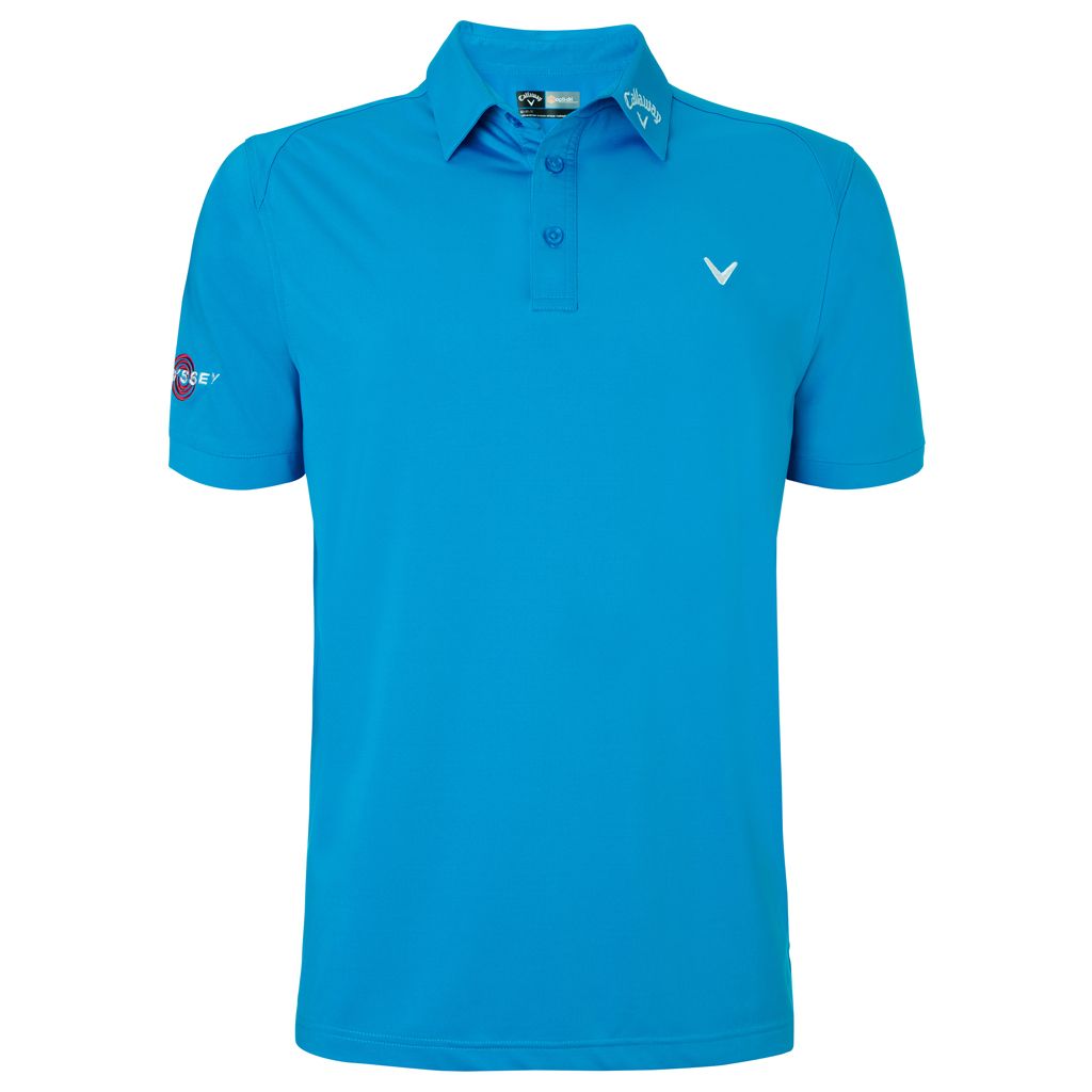 2016 Callaway Solid Interlock Odyssey Logo Mens Golf Polo Shirt