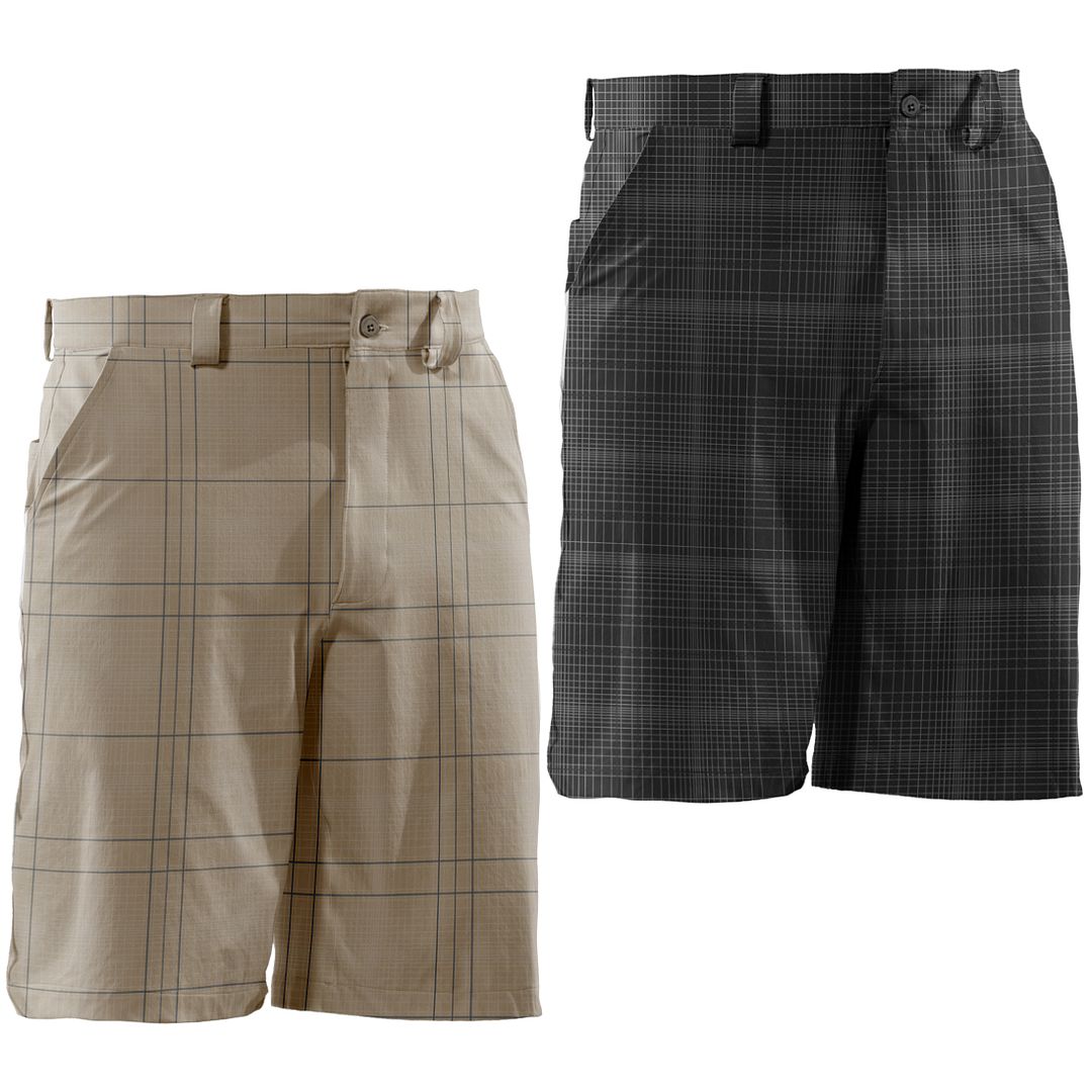 Under Armour HeatGear Performance Plaid Golf Shorts Now On Clearance eBay