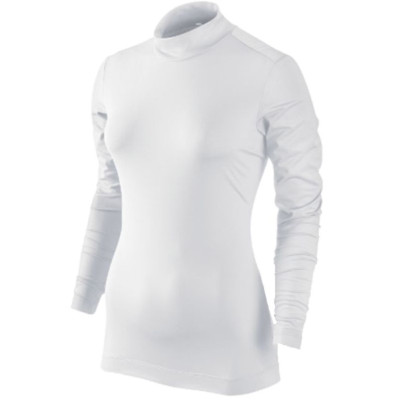 white nike turtle neck