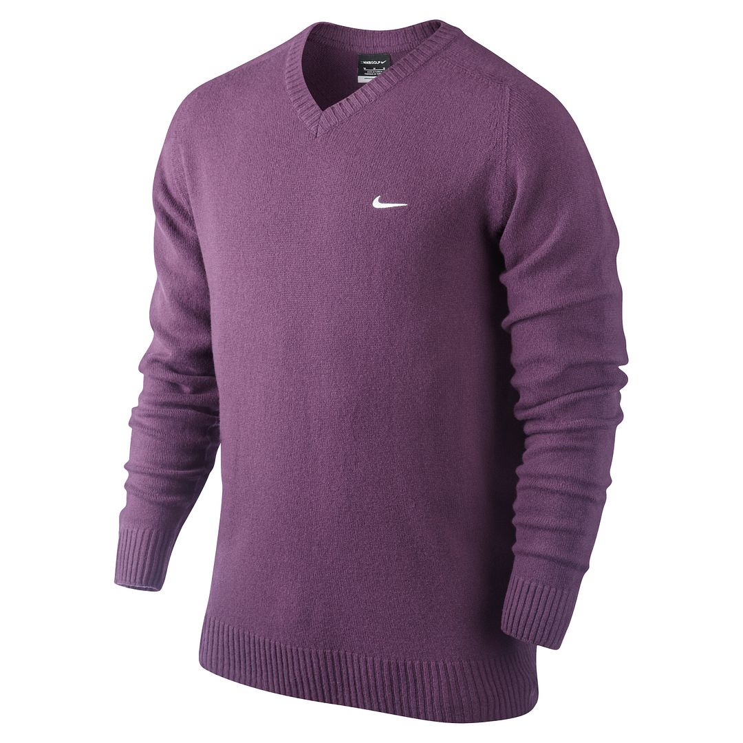 nike v neck sweater