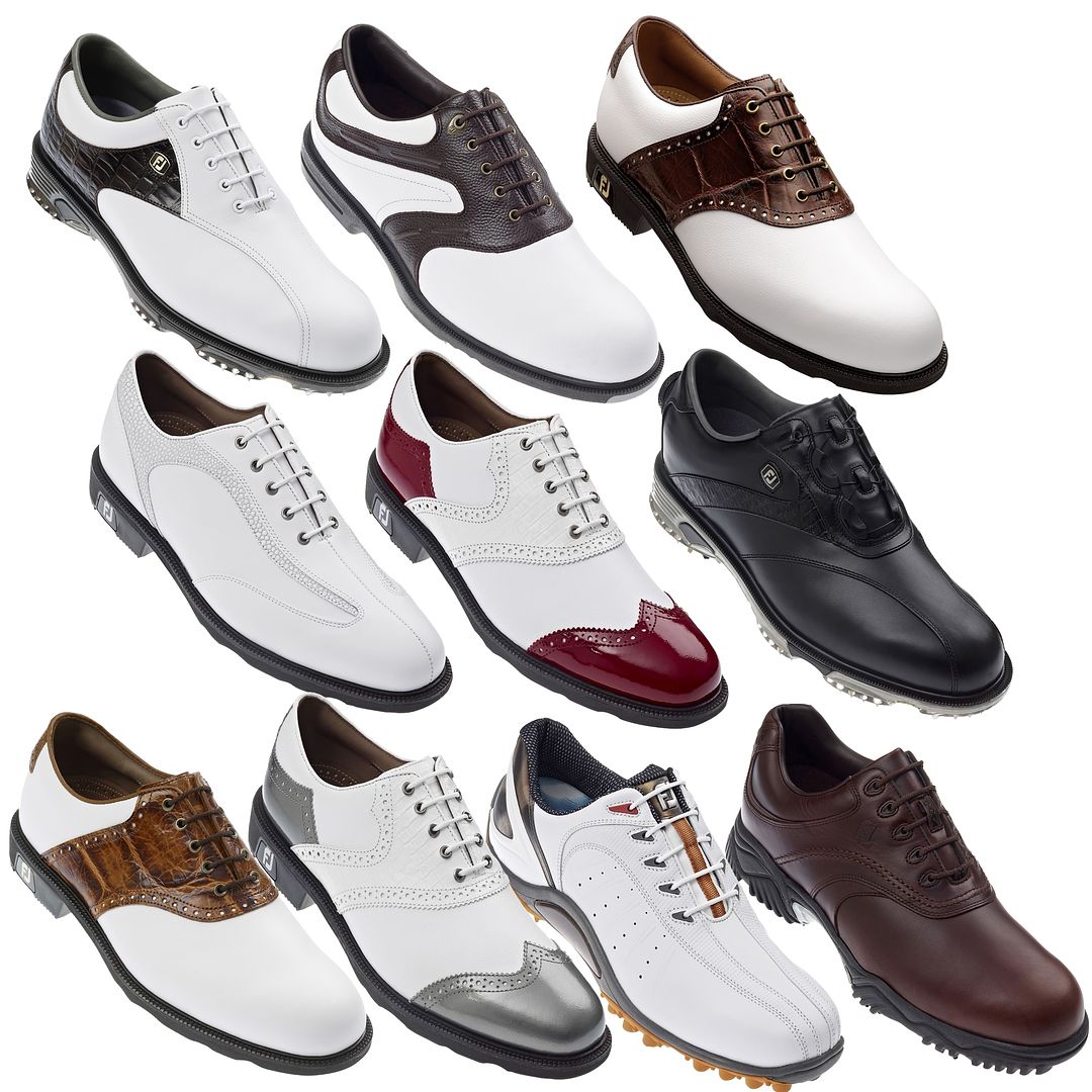 SALE!! Footjoy Mens Leather Waterproof Golf Shoes **NOW ON CLEARANCE**