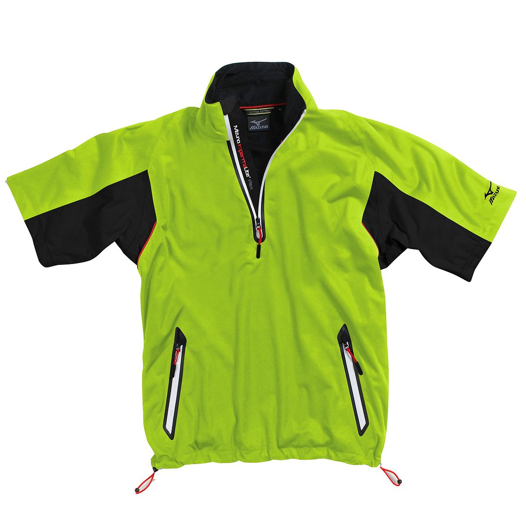 Sale!! Mizuno Impermalite Flex Short Sleeve Rain Top Waterproof Golf