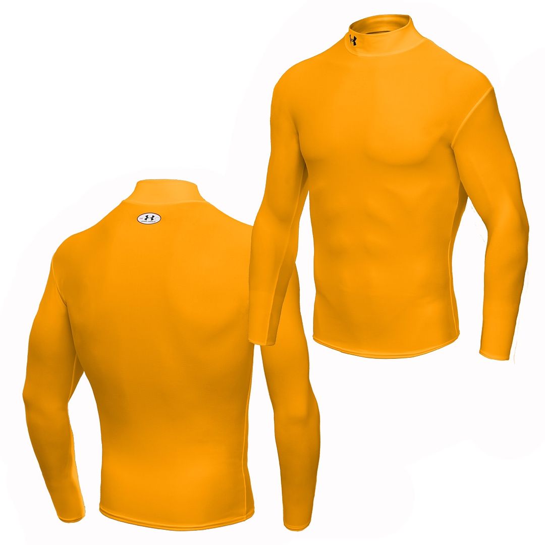 Under Armour Cold Gear Compression Mock Base Layer Long Sleeve | eBay