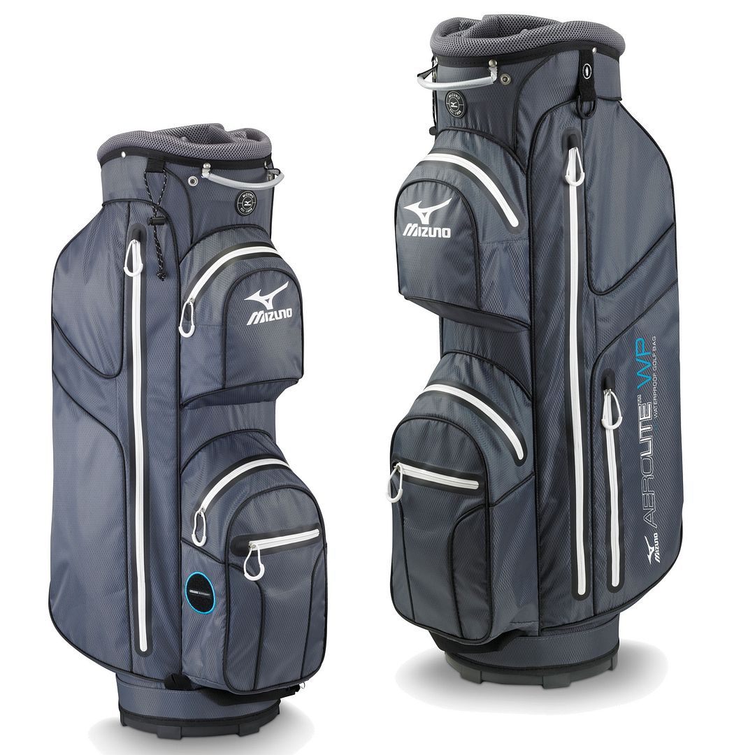 2013 Mizuno Aerolite WP WATERPROOF Golf CART /Trolley Bag 14Way
