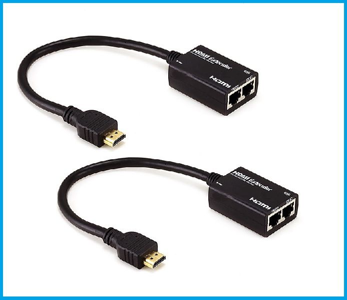 ... this simple and effective hdmi extender to send high speed 1080p hdmi