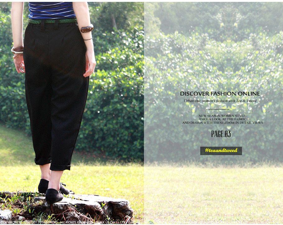 Issey Tailored Pants In BLACK | TEA & TWEED ONLINE FASHION SHOP AT LIVEJOURNAL.SG