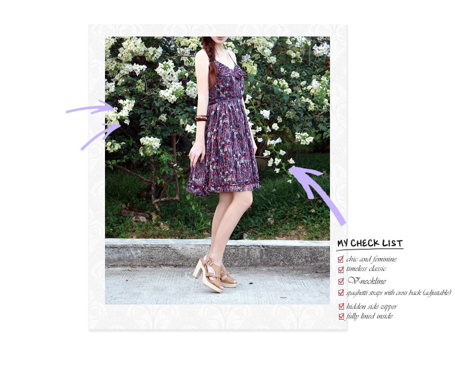 PEONY ABSTRACT PRINT DRESS | TEA & TWEED ONLINE FASHION SHOP AT LIVEJOURNAL.SG
