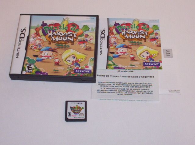manual for harvest moon game