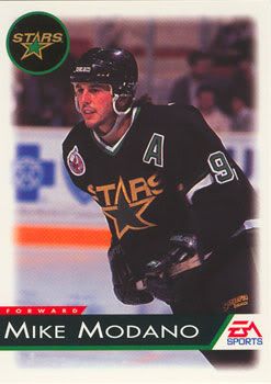 Mike Modano's EA Card