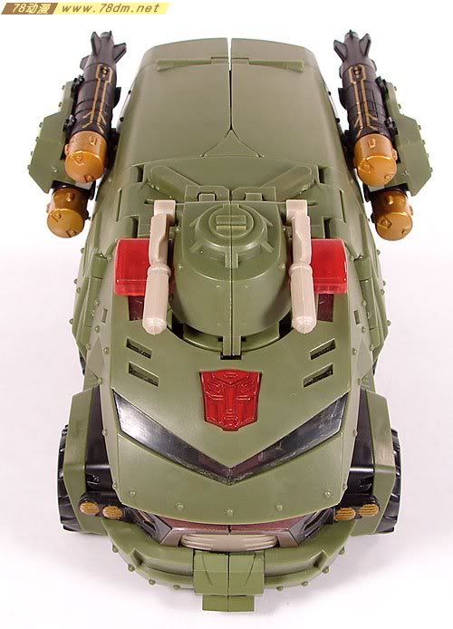 变形金刚2008动画玩具系列 Leader 领袖级 Bulkhead 隔板
