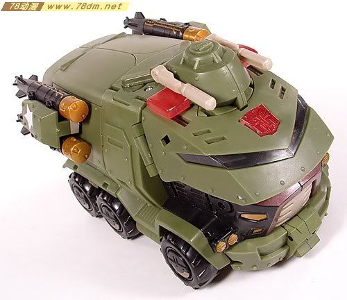 变形金刚2008动画玩具系列 Leader 领袖级 Bulkhead 隔板