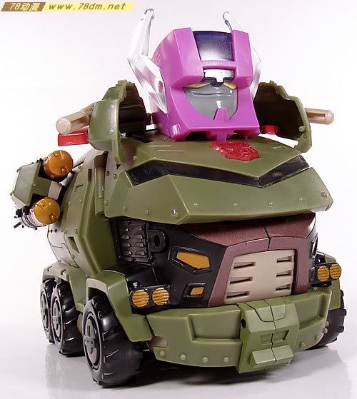变形金刚2008动画玩具系列 Leader 领袖级 Bulkhead 隔板