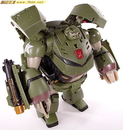 变形金刚2008动画玩具系列 Leader 领袖级 Bulkhead 隔板