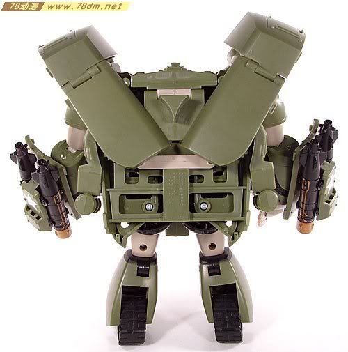 变形金刚2008动画玩具系列 Leader 领袖级 Bulkhead 隔板