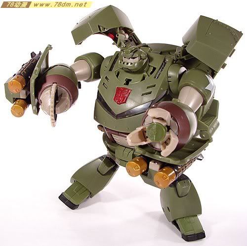 变形金刚2008动画玩具系列 Leader 领袖级 Bulkhead 隔板