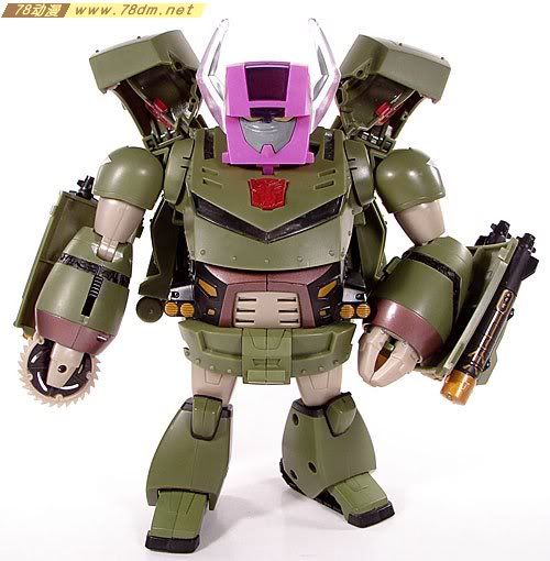 变形金刚2008动画玩具系列 Leader 领袖级 Bulkhead 隔板