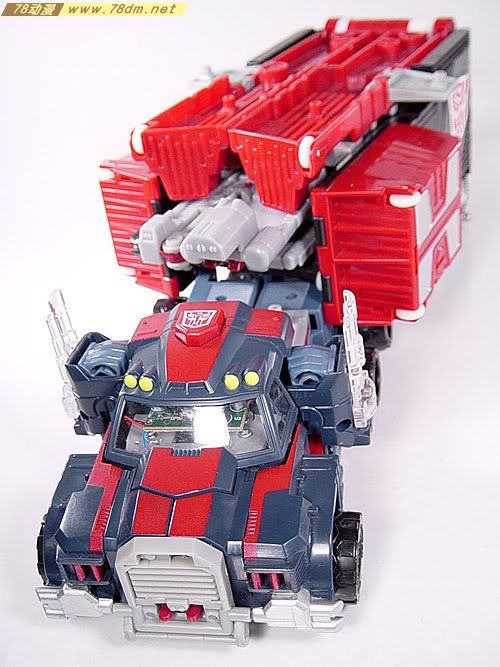 变形金刚Armada舰队玩具 Powerlinx Optimus Prime 强化擎天柱