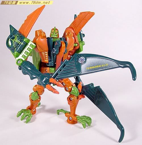 变形金刚Armada舰队玩具 Terrorsaur 蛇鸟