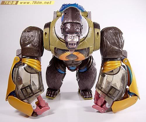 变形金刚猛兽侠系列玩具 Air Attack Optimus Primal 黑猩猩（空袭形态）