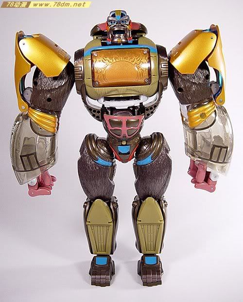 变形金刚猛兽侠系列玩具 Air Attack Optimus Primal 黑猩猩（空袭形态）