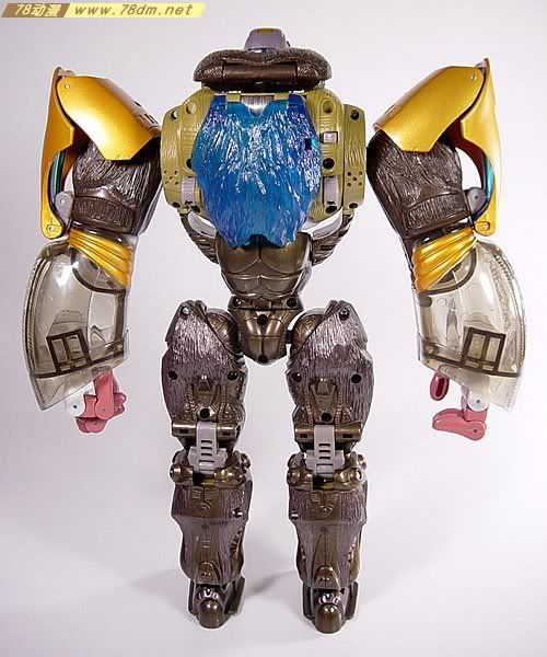 变形金刚猛兽侠系列玩具 Air Attack Optimus Primal 黑猩猩（空袭形态）