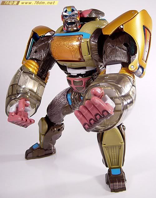 变形金刚猛兽侠系列玩具 Air Attack Optimus Primal 黑猩猩（空袭形态）