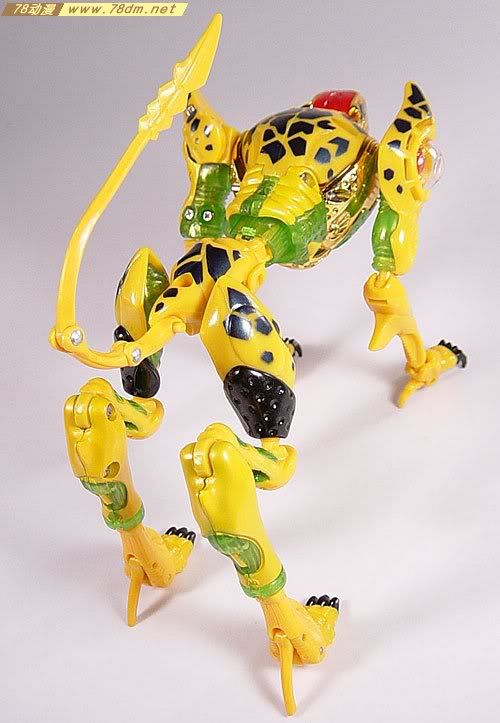变形金刚猛兽侠系列玩具 Cheetor 黄豹