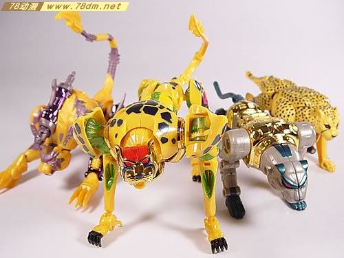 变形金刚猛兽侠系列玩具 Cheetor 黄豹
