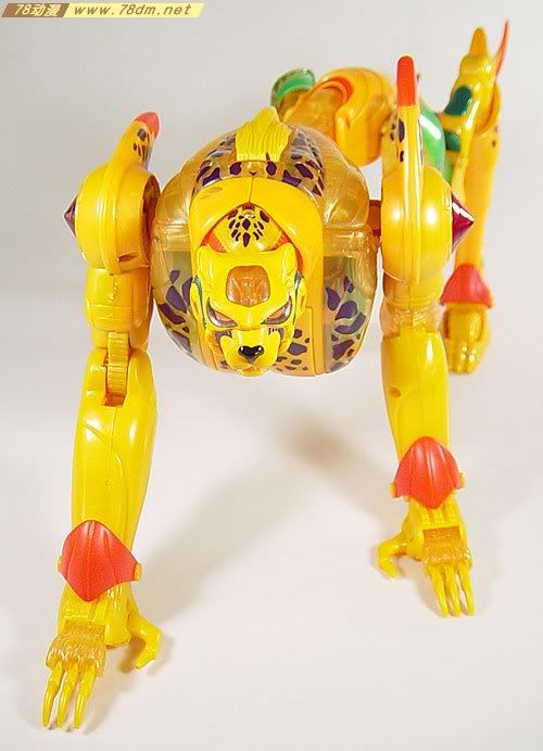 变形金刚猛兽侠系列玩具 Supreme Cheetor 强力黄豹