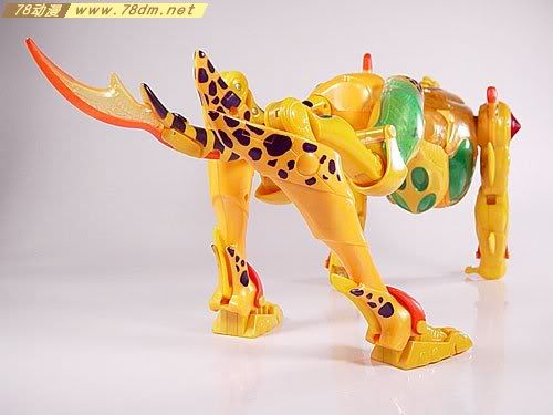 变形金刚猛兽侠系列玩具 Supreme Cheetor 强力黄豹