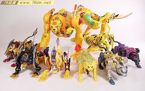 变形金刚猛兽侠系列玩具 Supreme Cheetor 强力黄豹