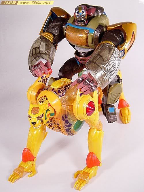 变形金刚猛兽侠系列玩具 Supreme Cheetor 强力黄豹