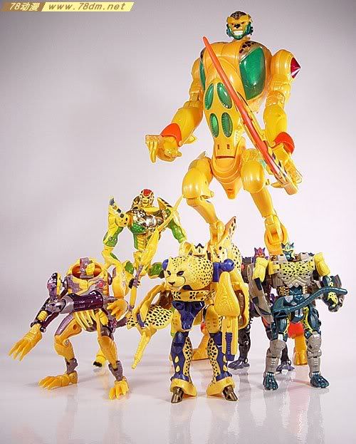 变形金刚猛兽侠系列玩具 Supreme Cheetor 强力黄豹