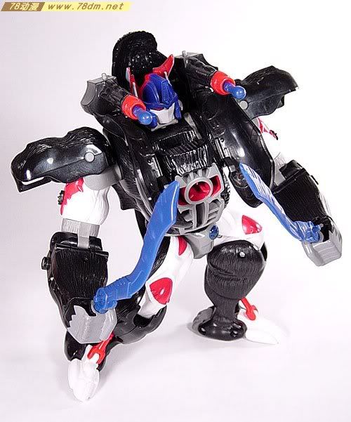 变形金刚超能勇士系列玩具 OPTIMUS PRIMAL 黑猩猩 