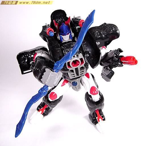 变形金刚超能勇士系列玩具 OPTIMUS PRIMAL 黑猩猩 