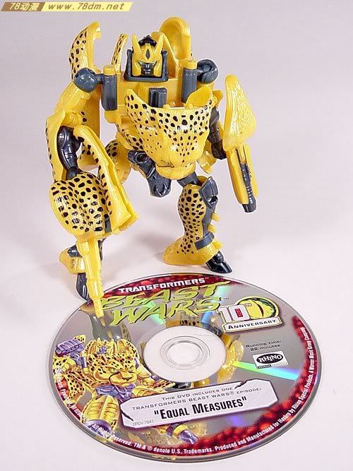 变形金刚超能勇士10周年系列玩具 Cheetor 黄豹