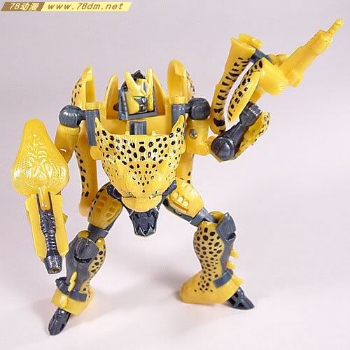 变形金刚超能勇士10周年系列玩具 Cheetor 黄豹