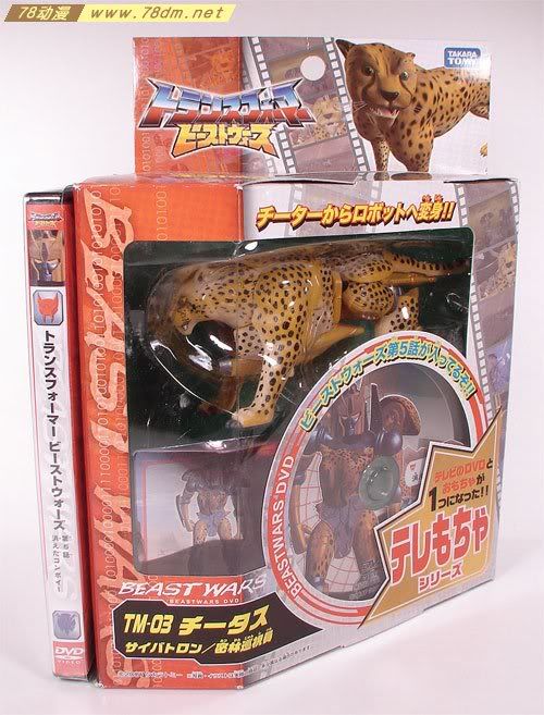 变形金刚超能勇士10周年系列玩具 Cheetor 黄豹(日版)