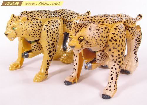 变形金刚超能勇士10周年系列玩具 Cheetor 黄豹(日版)