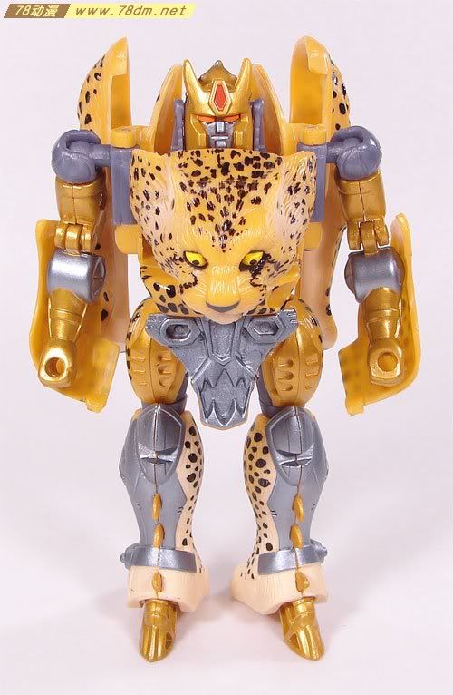 变形金刚超能勇士10周年系列玩具 Cheetor 黄豹(日版)