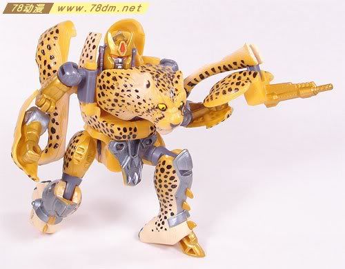 变形金刚超能勇士10周年系列玩具 Cheetor 黄豹(日版)