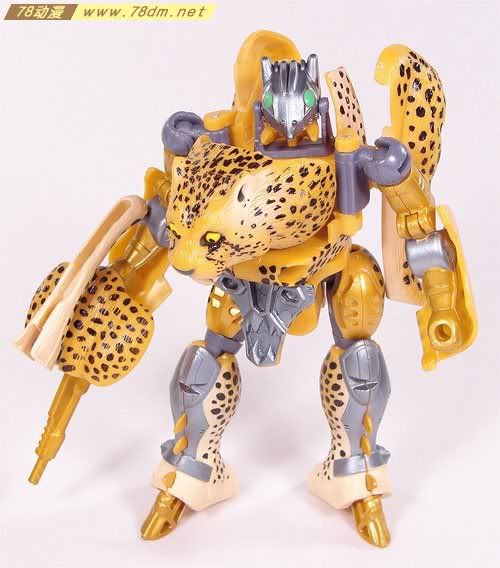 变形金刚超能勇士10周年系列玩具 Cheetor 黄豹(日版)