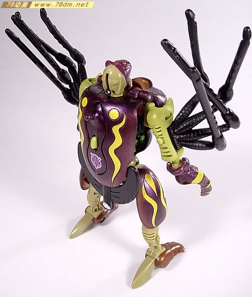 变形金刚超能勇士10周年系列玩具 TARANTULAS狼蛛