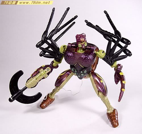 变形金刚超能勇士10周年系列玩具 TARANTULAS狼蛛