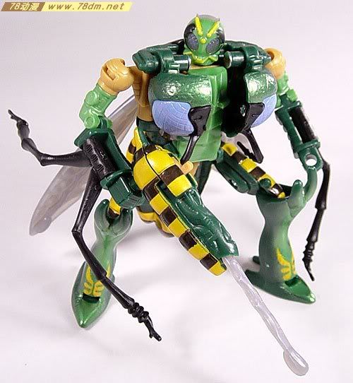 变形金刚超能勇士10周年系列玩具 Waspinator 黄蜂