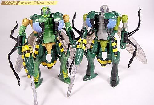 变形金刚超能勇士10周年系列玩具 Waspinator 黄蜂